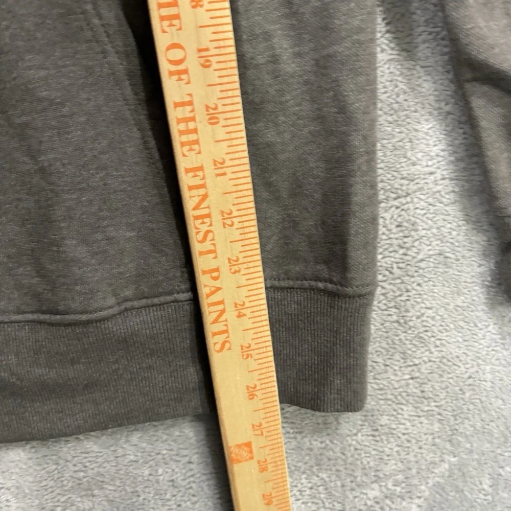 The North Face Hoodie Men's M Gray Sweatshirt Pullover Logo Fleece Gorpcore